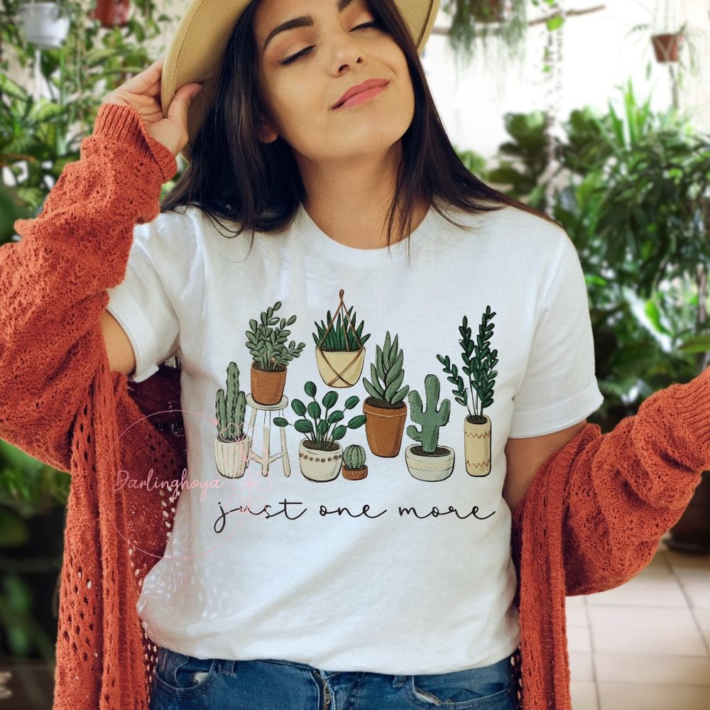 Just One More Unisex Short Sleeve Graphic T-Shirt - White